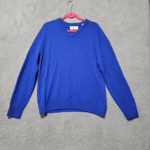 Vintage Penguin Original By Munsingwear V Neck Sweater sz XXL 100% Lambswool 90s